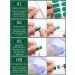 Kalolary 32PCS Green Gel Nail Polish Strips | Waterproof Adhesive Nail Art Stickers | UV/LED Lamp Required - Buy Online on SooperMarket.com