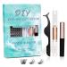 SISILILY Lash Extension Kit Individual Lashes 72 Lash Clusters with Lashes Bond and Seal C D Curl Individual Cluster Eyelashes DIY Lash Extensions Reusable False Eyelashes Wispy Fluffy (S01-mix)