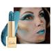 Oulac lipstick metallic gloss finish green glitter lipstick with long-lasting 3D gloss intensive color creamy and moist formula vegan & cruelty-free 4.3g (20) Turquoise Metallic Green