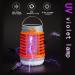 Buzz Blast Pro Electric Cordless Mosquito Zapper for Outdoor and Indoor Portable Multifunctional Solar and USB Charging Bug Zapper Home Bedroom Backyard Camping Using (Orange) - Buy Online on SooperMarket.com