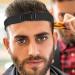 Hairline Shaping Tool | Hairline Shaping Haircut Bands Tool - Adjustable Curved Silicone Haircut Bands for Hair Salons and Home Black - Buy Online on SooperMarket.com