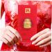 Didiseaon 18 Pcs Red Envelope Wedding Hongbao Lucky Money Envelopes Red Money Packets Chinese Lai See Wedding Gift Card Red Packet for New Year New Year Items Christmas Imitation Gold Leaf - Buy Online on SooperMarket.com
