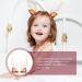 minkissy 2 Pairs Christmas Glow Barrette Christmas Hairpin Glowing Hairpin Girl Hair Accessories Girls Hair Ties Hair Ornaments for Women Xmas Hair Clips Antlers Deer Horns Hair Holder Ear - Buy Online on SooperMarket.com