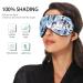 Sleep Mask Cute Dogs Blue Breathable Comfortable to Weighted Sleeping for Women Man Kids Conforms to Eye Contour Shape Adjustable Elastic Strap - Buy Online on SooperMarket.com