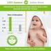 3 Pack Bamboo Baby Hooded Towels - Ultra Soft Unisex Bath Towels for Babies - Newborn Essential - Highly Absorbent Toddler Towels in White - Buy Online on SooperMarket.com