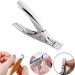 Professional Rustproof Nail Clippers for Acrylic & False Nails - Sharp Manicure Pedicure Trimmer Tool (Silver) - Buy Online on SooperMarket.com