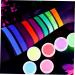 KALLORY 6pcs Fluorescent Eyeliner Waterproof Eyeliner Pencil Halloween Face Body Neon Paints Portable Makeup - Buy Online on SooperMarket.com