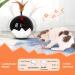 3-in-1 Cat Laser Toy with Interactive Tumbler Ball, Feather Toys, Real Mice Sound - 3 Speeds, 3 Timers - Rechargeable - Indoor Electronic Kitten Chaser Toy - 2021 Newest - Buy Online on SooperMarket.com