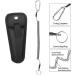 BASUNE Fishing Pliers + Hook Remover & Line Cutter Set with Nylon Sheath - Curved Nose, Fishing Tackle Tool for Easy Hook Removal - Blue - Buy Online on SooperMarket.com