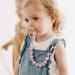 Kowlone Silicone Dummy Clip - Binky Holder for Teething Baby - Quartz Pink - Buy Online on SooperMarket.com