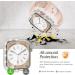 Goton 2-in-1 Waterproof Bling Case for Apple Watch 40mm - Full Glitter Diamond Rhinestone Bumper Cover for Women | Compatible with SE (2nd Gen), Series 6/5/4 - Clear - Buy Online on SooperMarket.com