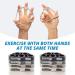 Finger Strengthener Hand Resistance Bands - Improve Grips Performance with 8pcs Finger Exerciser for Grip Strength Trainer and Muscle Exercises (4 Levels 6.6lb, 8.8lb, 11lb, 13.2lb) - Buy Online on SooperMarket.com