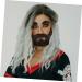 Gogogmee 1 Set Beard Dress up Grey Santa Claus Beard Cosplay Carnival Beard False Facial - Buy Online on SooperMarket.com