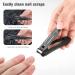 FERYES 3-in-1 Fingernail Clipper with No-Splash Nail Catcher and Metal Storage Box - Men & Women Black - Buy Online on SooperMarket.com