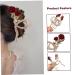 Flower Claw Clips - Large Rhinestone Hair Clips for Thick Hair | Non-Slip Hair Clamps & Accessories - Buy Online on SooperMarket.com
