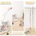 HOSFROLL Cat Toy Wand with Super Suction Cup & 12 Feather Replacements - Interactive Spring Feather Toys for Indoor Cats and Kittens - Buy Online on SooperMarket.com