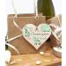 Personalised Wooden Hanging Heart Plaque - Be Brave Dream Big Be Yourself | Green Safari Animals Nursery Decor - Buy Online on SooperMarket.com