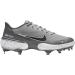 Nike Men's Alpha Huarache 3 Varsity Low Metal Baseball Cleats - Size 8.5 (Grey/Black) - Buy Online on SooperMarket.com
