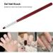Tevkmuzz 6 PCS Nail Art Brushes Set - Nail Extension Gel, Dotting Pen, Liner Brush - Ideal for Gel Polish & Nail Design - Buy Online on SooperMarket.com