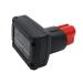Replacement Battery Compatible with Mil wau kee C12 FM C12 HZ C12 HZ-0 C12 HZ-202C C12 JSR C12 JSR-0 C12 LTGE P/N: 48112402 48-11-2402 48112412 48-11-2412 48112440 4000mAh/12.0V