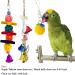 6-Pack Bird Parrot Swing Ladders & Chewing Toys - Cage Accessories for Small Parakeets, Cockatiels, Lovebirds, Conures, Macaws, Finches - Buy Online on SooperMarket.com