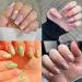 5D Embossed Spring Daisy Nail Art Stickers - Self-Adhesive White Yellow Flower Decals - Buy Online on SooperMarket.com