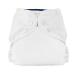 Esembly Cloth Nappy Outer Waterproof Cloth Nappy Cover Swim Nappy Leak-Proof and Breathable Layer Over Prefolds Flats or Fitteds Reusable Nappy with Popper Size 2 (18-35lbs) Sea Salt Size 2 Sea Salt