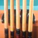 Gamesun 5-Hole Weighted Pool Cue Holder with Chalks - Cue Sticks Organizer - Buy Online on SooperMarket.com