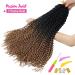Youngther 7 Packs 154 Strands Passion Twist Hair for Butterfly Locs Crochet - 18 Water Wave Synthetic Bohemian Ombre Braiding Hair - Perfect Gift for Women - Buy Online on SooperMarket.com