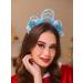 IYOU Sknowflake Headband Blue Light up Hair Hoop Costume Christmas Hair Accessories for Girls - Buy Online on SooperMarket.com