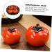 Cabilock 1 Set Tea Pet Persimmon Resin Persimmon Ornaments Resin Ornaments Toy Artificial Decorations - Buy Online on SooperMarket.com