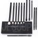Jessup Eyeshadow Brush Set 12pcs Black Eye Makeup Brushes Set Professional with Natural Synthetic Hair for Eyebrow Eyelash Eyeliner Spoolie Blending T322 F-T322