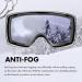 ZERO TECH BASE Oakley Crowbar Snow Goggle Replacement Lens - Ski/Snowboard - Buy Online on SooperMarket.com