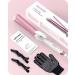 ORYNNE 1.25 Inch Curling Iron with Long Barrel for Loose Curls | Ionic Technology | Far-Infrared Heat | Ceramic Wand with Temp Control | Fast Heating, Automatic Shut Off | 60 Min Timer - Buy Online on SooperMarket.com