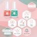 Buy Dip Powder Liquid Set - 2 in 1 Base & Top Coat + Activator for DIY Nail Art & French Manicure - International Shipping Available - Buy Online on SooperMarket.com
