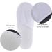 KRISMYA 24 Pairs Spa Slippers - Non-Slip Disposable Closed Toe Slippers for Men and Women | Ideal for Hotel, Home, Guest Use - White - Buy Online on SooperMarket.com