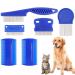 Premium 6-Part Pet Grooming Massage Comb Set for Cats & Dogs - Effective Flea Lice & Tick Removal Tools - Buy Online on SooperMarket.com