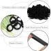 100 Pieces Soft Cotton Mini Hair Ties | No Metal Elastic Bands for Kids & Babies - Perfect for Little Girls - Buy Online on SooperMarket.com