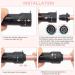 5-in-1 Beach Waver Curling Iron Wand Set for Women & Men - 3/8 to 1 1/4 Barrel Sizes - Hair Curlers & Crimper Tool with Attachments for Curly Hairstyles - Buy Online on SooperMarket.com