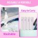 Professional 80/80 Grit Nail Files - Double Sided Emery Board for Acrylic and Gel Nails - Coarse Nail File for Home and Salon Use - 50pcs - Buy Online on SooperMarket.com