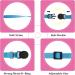 Heyu-Lotus 12 Pack Puppy Collars Adjustable Puppy Whelping Collars Soft Nylon Puppy ID Litter Collars with Quick Release Buckle for Small Dogs and Cats 19-32cm - Buy Online on SooperMarket.com