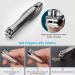 Seniors Thick Toenail Clippers for Ingrown Nails - Surgical Grade Stainless Steel Trimmer Nipper - Red - Buy Online on SooperMarket.com