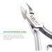 NGHIA Cuticle Nipper D-03 | Stainless Steel Durable & Sharp | Ergonomic Design | Salon & Home Use | Grey Plated - Buy Online on SooperMarket.com