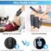 CINCOM Rechargeable Wireless Leg Massager for Circulation - Air Compression Calf Massager for Pain Relief and Muscle Relaxation (1 Pair) - Buy Online on SooperMarket.com