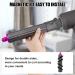 1.6 Inch Long Hair Curling Barrels for Dyson Airwrap Styler HS05/HS01 - Compatible Attachment Parts for Versatile Hair Styles - Buy Online on SooperMarket.com