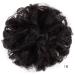 BARSDAR 100% Human Hair Scrunchie in 1B#-Black - Curly Messy Bun Hairpiece for Women & Kids - Updo Chignons - 5.1 inch - Buy Online on SooperMarket.com