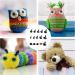 792PCS Colorful Safety Eyes and Noses for Amigurumi Crafts - Multicolored Assortment - Buy Online on SooperMarket.com