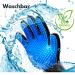 Boumour Fur Care Grooming Glove Set - Animal Hair Remover Brush for Dogs & Cats | Blue 2 Gloves Pet Fur Care - Buy Online on SooperMarket.com