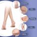 Wllhyf Ventilated Moisturizing Gel Socks - Soft Open-Toe Spa Socks for Foot Care & Treatment | Hydrate Dry Cracked Feet - Buy Online on SooperMarket.com