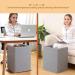 Alpgen Foot Warmer Desk Heating - 3-Fold Foldable Room Heater with Overheat Protection Timer & Quiet Fast Heating for Legs & Feet - Buy Online on SooperMarket.com